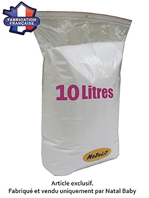 MODULIT Recharge de microbilles 10 litres: billes très fines, silencieuses et résistantes d'1 millimètre de diamètre