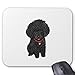 Price comparison product image Miniature or Toy Poodle - Black 1 Mouse Pad