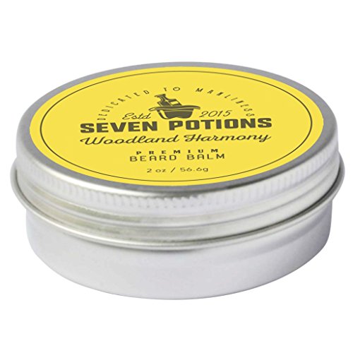 Seven Potions Beard Balm for Men — Conditioning Beard Softener to Nourish Skin, Facial Hair, and Stop Beard Itch — All… - Image 3