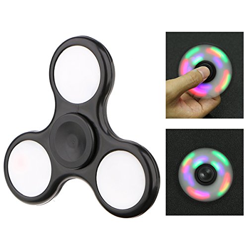 Bestweekend Led EDC Fidget Hand Spinner Gadget Tri-Spinner Finger Reduce Stress Gadget Bestweekend Led EDC Fidget Hand Spinner Gadget Tri-Spinner Finger Reduce Stress Gadget