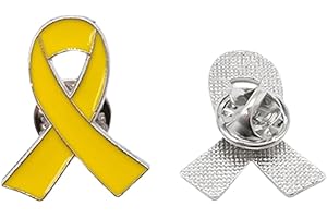 FAST ENJOYMENT Yellow Ribbon Suicide Prevention Awareness Enamel Pin Badge Brooch UK Proud Pride Ambulance Hero