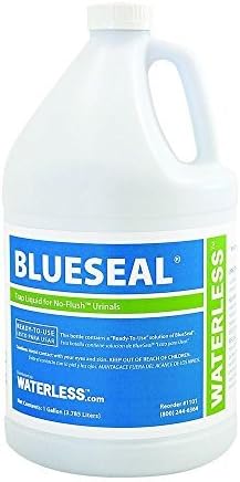 Waterless 1101 1-Gallon BlueSeal Urinal Trap Liquid by Waterless