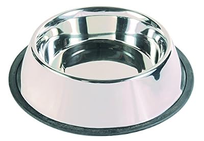 Trixie Ecuelle en Acier Inox 2.8 L Diamètre 24 cm pour Chien