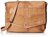 pieces weekender cognac  PIECES Damen Pcfrances Leather Large Cross Body Umhängetasche, Braun (Nature) 6x25,5x18,5 cm