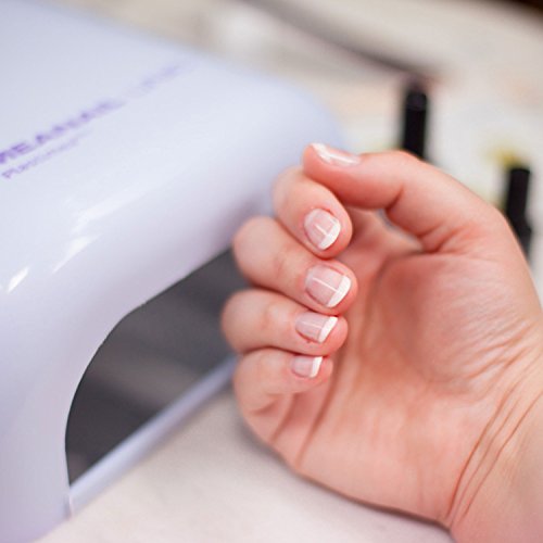 MEANAIL PARIS Starter-Set PLUS mit FRENCH MANICURE – Nagelstudio Set – Nageldesign – Für perfekte French Manicure & Pediküre wie im Nagelstudio – 100% DIY bei Ihnen zuhause! UV Lampe 36W – Nagellacktrockner – UV Lichthärtungsgerät – CE-Kennzeichnung – Semipermanente Maniküre & Pediküre - 9