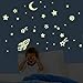 Lalawow 3 Sets Fluorescence Wall Decal Sticker Children Kids Room DIY Glow In Dark (Rockets)