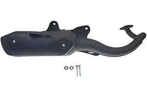 STREETPARTS24 Auspuff Silent-Pro passend für Peugeot Ludix Kisbee Speedfight 3 4 50 2T