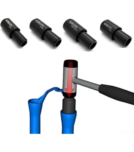KIEVODE 4-in-1 Staubdichtungs-Installationswerkzeug – Für Fahrrad-Federgabeln 32-36 Mm (Fox, Rockshox)