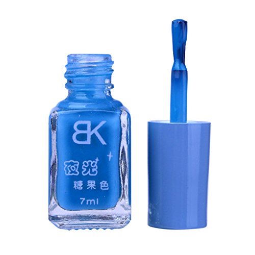Ularma 5 ST Fluoreszierende Nagellack Bonbon Farben Glänzend Farblack Nagel Gel 2#.5#.8#.9#.10# - 4