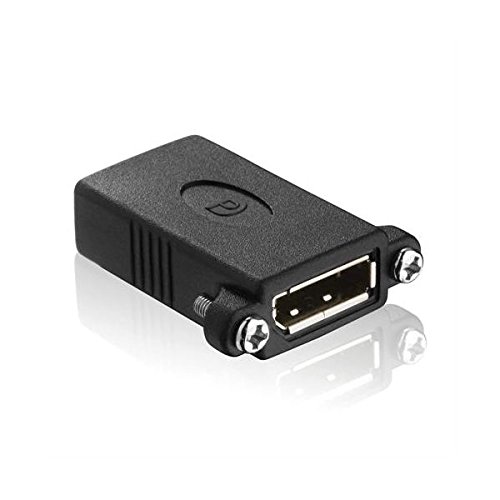 rocabo DisplayPort (DP) auf DisplayPort (DP) Adapter – DP-Buchse auf DP-Buchse – Gender Changer – Verlängerung – schwarz