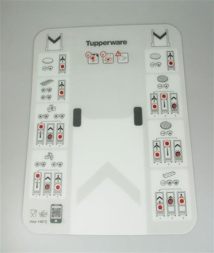 TUPPERWARE Chef Unterlage für den Mando-Chef Mandolino Multihobel Küchenstar - 3