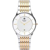 ROYAL LONDON HERREN-ARMBANDUHR 40MM ZWEI TON GEHÃ¤USE EDELSTAHL QUARZ 41227-04