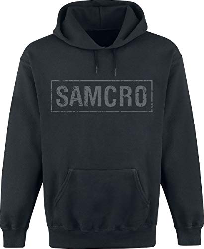 Sons of Anarchy Samcro - Logo Sweat-Shirt à Capuche Noir L