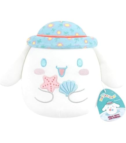 Squishmallows Peluche originale Hello Kitty Squad de Pâques 2025 de 20,3 cm – Mini jouet en peluche doux et spongieux à collectionner – Ajoutez à votre équipe – Cadeau pour enfants, filles