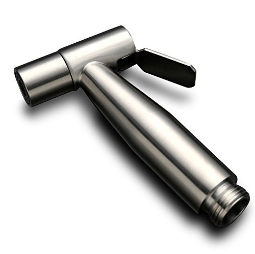 MUMENG Edelstahl WC Duschkopf Showerheads WC Sprühpistolendüse Wasserspar-Duschkopf - 2