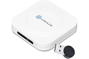LinknLink iSG Box SE Smart Home Hub with Built-in Home Assistant & HomeKit Bridge, Compatible with Alexa & Google, Add Zigbee/Z-Wave via USB Stick, Matter & Local Control (iSG Box SE-Zigbee Bundle)