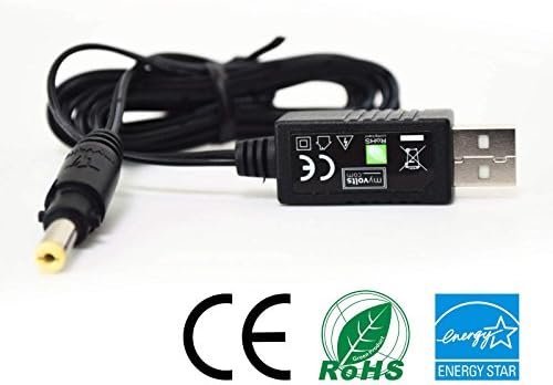 myVolts Ripcord - USB to 18V DC power cable compatible with/replacement for Catalinbread Teaser Stallion Effects pedal