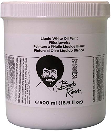 Bob Ross : Oil Paint : Liquid White : 500ml