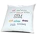 Produktbild Kopfkissen mit Namen Sem - Motiv Positive Eigenschaften, 40 cm, 100% Baumwolle, Kuschelkissen, Liebeskissen, Namenskissen, Geschenkidee, Deko