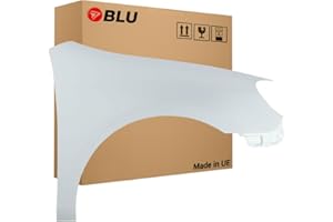 BLU Kotflügel Passend für Volkswagen GOLF VI 6 SCHRÄGHECK LB9A Rechts Weiss | 2008-2016 | Vorderseite Vorne | Lackiert | Einbaufertig