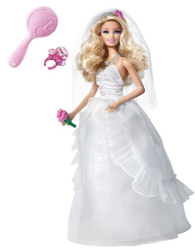 Barbie Princess Bride Wedding Dress Doll