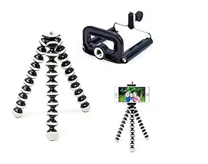 Aeoss Gorilla Tripod/Mini Tripod 13 inch for Mobile Phone with Holder for Mobile, Flexible Gorilla Stand