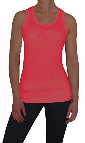 S&LU angesagtes Damen Basic "Tank-Top" in vielen tollen Farben Größe XS - M (34-38) oder L - 2XL (40-44)