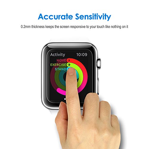 JETech Protector de Pantalla para Apple Watch 42mm Vidrio Templado 2 Unidades reviews JETech Protector de Pantalla para Apple Watch 42mm Vidrio Templado 2 Unidades