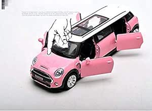 pink mini cooper toy car