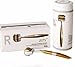 0.5mm Professional Luxury Metallic Titanium Microneedle 192 Derma Needle Roller Treating Acne Scars, Skin, Hair Loss, Wrinkles, Blackheads, Lines, Sun Damaged, Ageing- Daily Care Product, Reducing Blemishes Scars Potholes Cellulite Stretchmarks Uplifting Whitening Regeneration. Home Use 0.5 mm