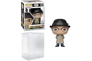 FUNKO Pop NFL: Vince Lombardi Green Bay Pop # 156 Vinyl Figure Bundled with EcoTek Pop Protector and Bonus Football Art Card