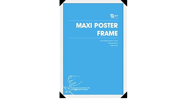Frame To Poster 61x91 5 Cm White Gb Posters Fmmxa1wh