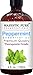 Peppermint Oil - Premium Quality 4 Oz 100% Pure & Natural Peppermint Essential Oil (Mentha Piperita) - Steam Distilled, Therapeutic Grade - Many Household Uses and Benefits - Perfect Aromatherapy Essential Oil - Supports Respiratory Health, Eases Stomach & Head Discomfort - Helps Relief From Stress, Migraines, Headaches & Anxiety - Refreshing and Relaxing - Promotes Healthy Skin, Prevents Clogging of Pores and Outbreak of Acne - Natural Insect Repellent, Helps to Keep SPIDERS, MICE, ROACHES, FLEAS & ANTS Away - Keeps Bug Diseases Away - Buy with Complete Confidence Now!