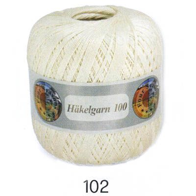 Häkelgarn "100", 100g, Fb. 102,