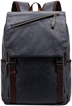 LAIDAYE Men's Leisure Travel Bag Shoulder Bag Backpack Travel Bag,Blue-OneSize