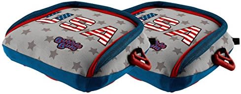 Bubblebum Inflatable Car Booster Seat, Group 2/3, Twin Stars & Stripes Bundle