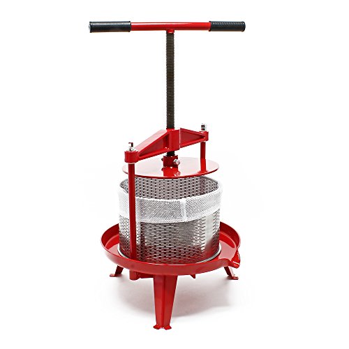 Spindel Obstpresse 14 L aus Edelstahl einfach zu reinigen - 2