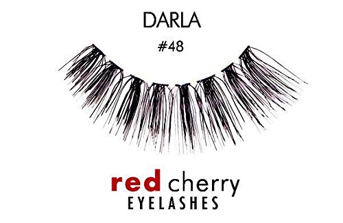 Red Cherry False Eyelashes Style #48