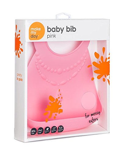 Make My Day Silikonlätzchen Kette Pink - 5