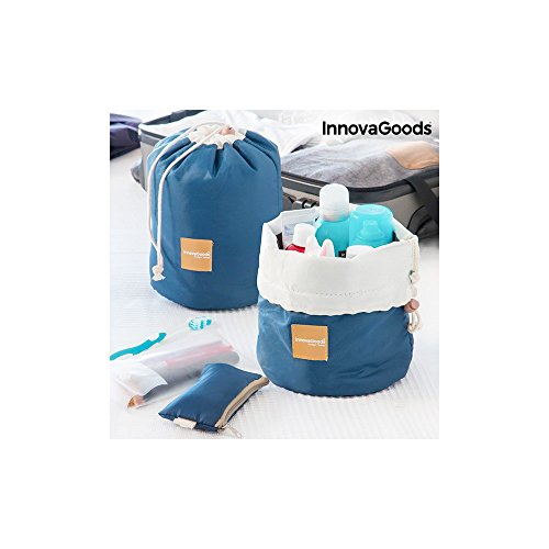 Preisvergleich Produktbild Kulturbeutel Reisetasche für Kosmetik Kulturtasche Kordelzug Mak Up Damen