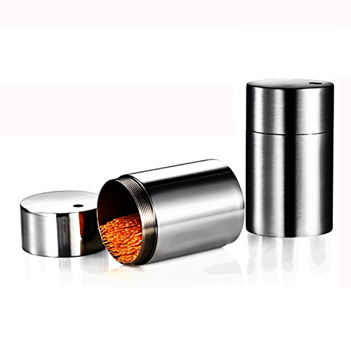 Kilimazart Dispenser per Stuzzicadenti Acciaio Inossidabile Porta Stuzzicadenti con Stuzzicadenti