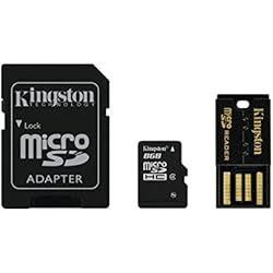 Kingston MBLY4G2/8GB - Tarjeta microSD de 8 GB, negro