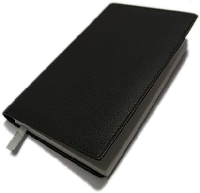 2020 Leather Pocket Diary Wallet in Black with Clear Internal Pockets and 2020 Diary Insert