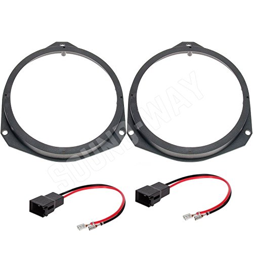 Kit montaggio altoparlanti supporti distanziali per FIAT Grande Punto / Ducato / Panda