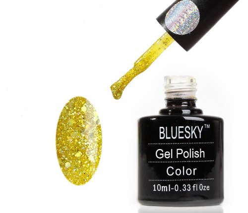 Bluesky Gel Polish Nails Jayde Treasure BLZ Glitter Nail Gel 10ml