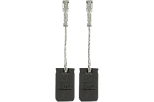 TRADE-SHOP 2 spazzole di carbone motore 5 x 10 x 17 mm per Bosch GWS 15-150 CIH GWS 900 GWS 1000 GWS 1100 GWS 1200 C GWS 1400 GWS 1400 C GWS 14-125 C GWS 14-125 CI