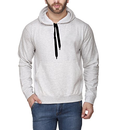 Scott International Men's Solid Cotton Hoodies for Men, Trendy and Comfortable Sweatshirts for Men, Stylish Winter Wear with Hood and Pockets, Fashionable Hooded Sweatshirts