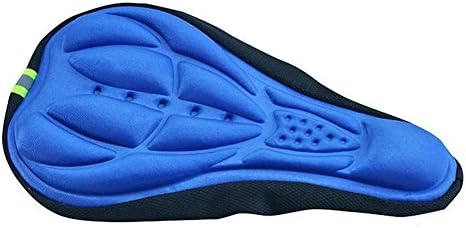 3D Mountain Bike Saddle Silicone Skidproof Saddle Shockproof Ergonomic Design for Cycling-Bicycle Accessories(280mm*160mm) , 3