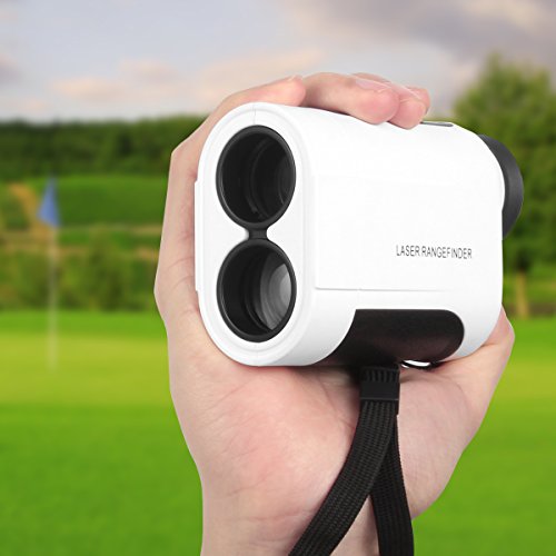 Entfernungsmesser Golf Laser Rangefinder für Jagd Weiss 600 Meter - 8