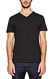 esprit t-shirt schwarz herren Organic Cotton ESPRIT Herren 997EE2K821 T-Shirt, Schwarz (Black 001), Large